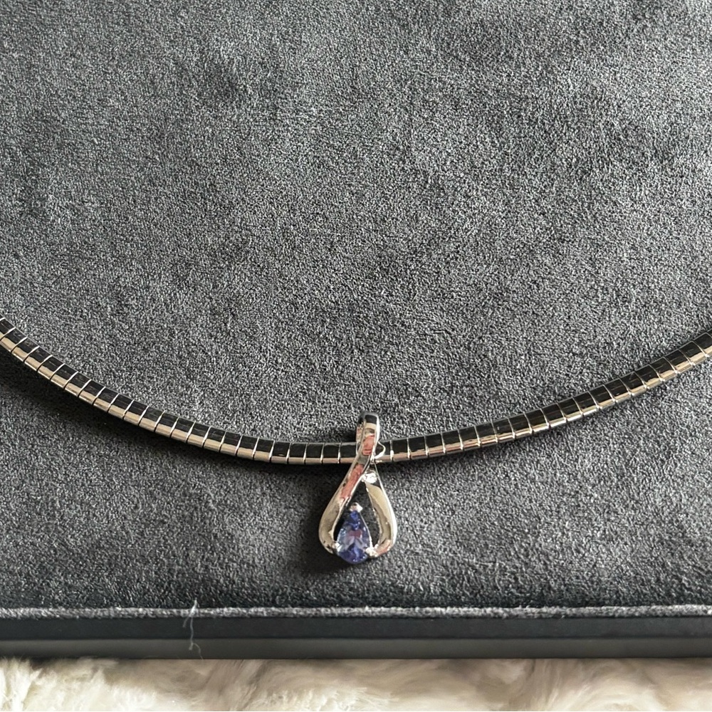 Safi Kalima Tanzanite Necklace - Picture 3 of 7